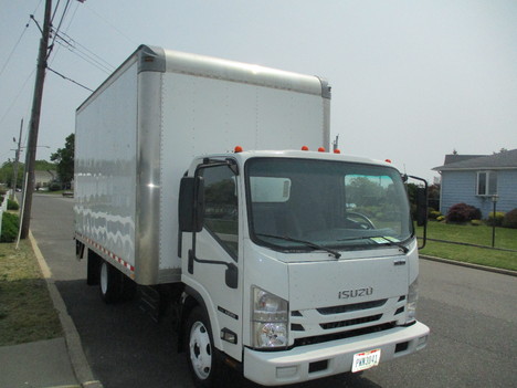 USED 2016 ISUZU NRR BOX VAN TRUCK #12514-5