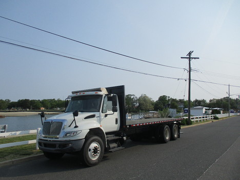 USED 2016 INTERNATIONAL 4400 6 X 4 FLATBED TRUCK #12517-1