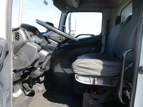 USED 2015 HINO 338 BOX VAN TRUCK #12522-2