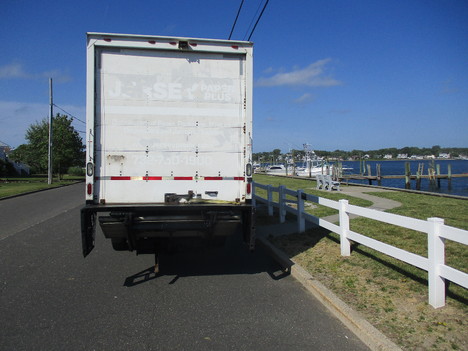 USED 2015 HINO 338 BOX VAN TRUCK #12522-6