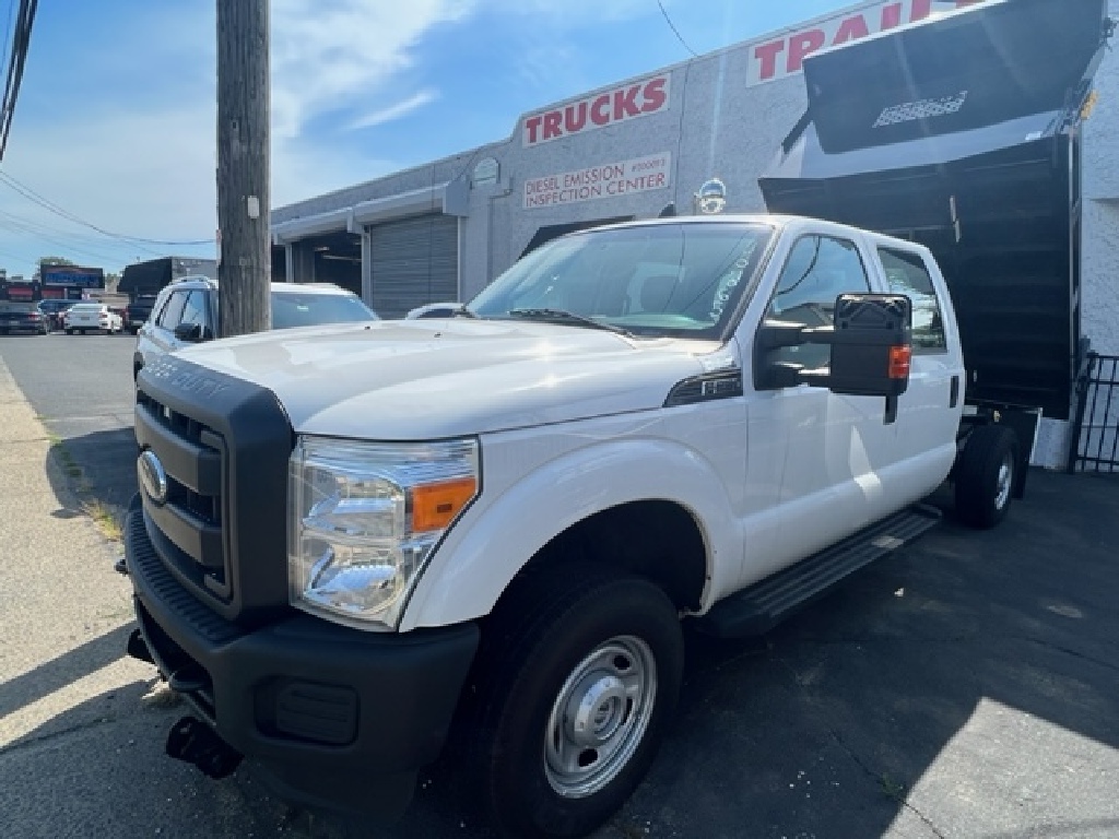USED 2012 FORD F250 CREW 4X4 CAB CHASSIS TRUCK #12536