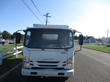 USED 2016 ISUZU NPR DUMP TRUCK #12537-3