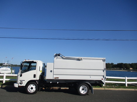 USED 2016 ISUZU NPR DUMP TRUCK #12537-4