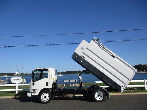 USED 2016 ISUZU NPR DUMP TRUCK #12537-7
