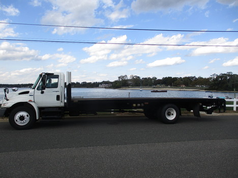 USED 2013 INTERNATIONAL 4300 FLATBED TRUCK #12548-5