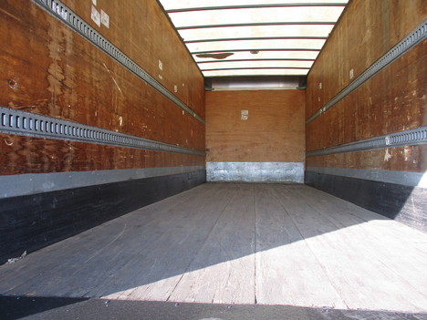 USED 2014 HINO 338 BOX VAN TRUCK #12549-6