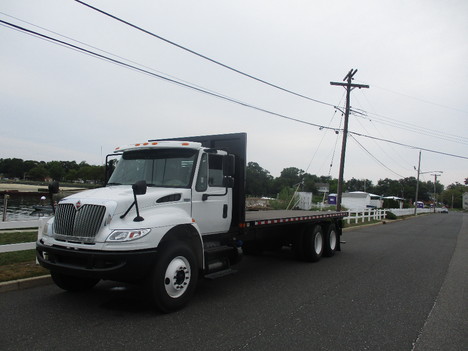 USED 2016 INTERNATIONAL 4400 6 X 4 FLATBED TRUCK #12558-1