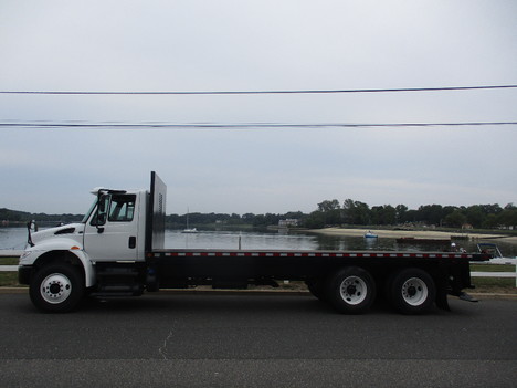 USED 2016 INTERNATIONAL 4400 6 X 4 FLATBED TRUCK #12558-4