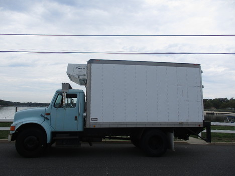 USED 1991 INTERNATIONAL 4700 REEFER TRUCK #12565-2
