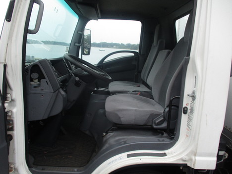 USED 2016 ISUZU NQR BOX VAN TRUCK #12566-5