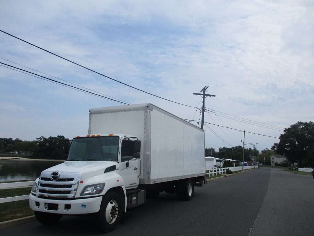 USED 2020 HINO 268 BOX VAN TRUCK FOR SALE IN IN NEW JERSEY 12567