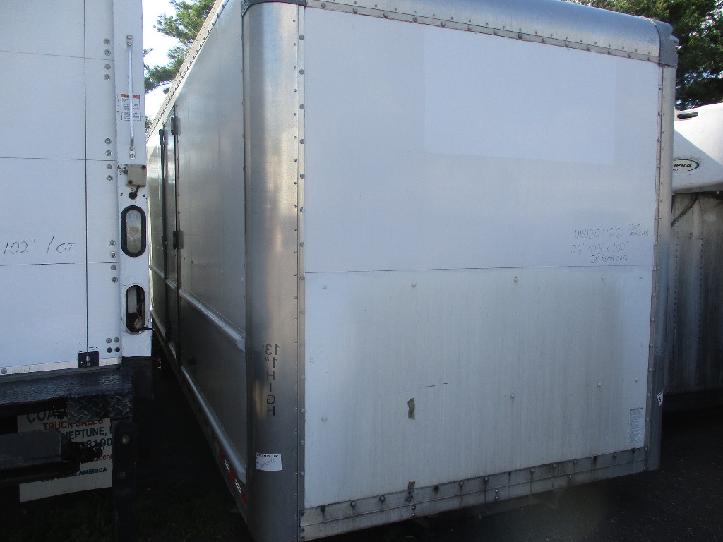 USED 2015 MORGAN 26 FT VAN BODY TRUCK BODY #12570
