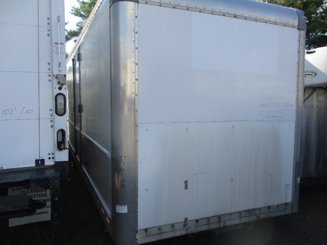 USED 2015 MORGAN 26 FT VAN BODY TRUCK BODY #12570-1