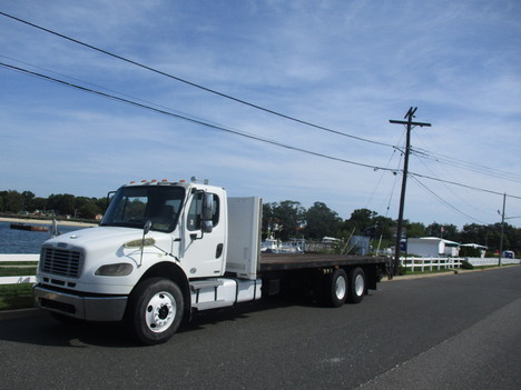 USED 2010 FREIGHTLINER M2 6X4 FLATBED TRUCK #12572-1