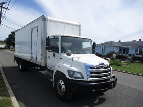 USED 2015 HINO 268 BOX VAN TRUCK #12584-5