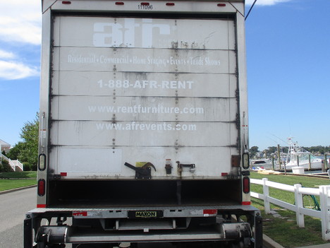 USED 2015 HINO 268 BOX VAN TRUCK #12584-6