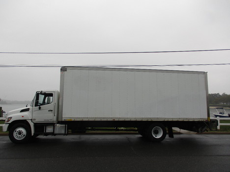 USED 2020 HINO 268 BOX VAN TRUCK #12587-4
