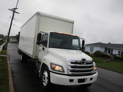 USED 2020 HINO 268 BOX VAN TRUCK #12587-5