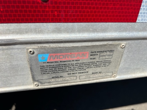 USED 2015 MORGAN 26 FT REEFER BODY TRUCK BODY #12588-3
