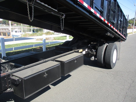 USED 2013 HINO 268 DUMP TRUCK #12597-10