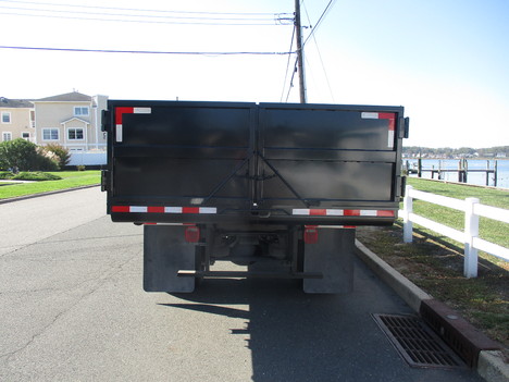 USED 2013 HINO 268 DUMP TRUCK #12597-6