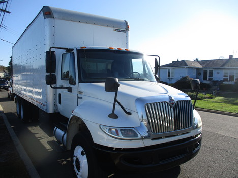 USED 2014 INTERNATIONAL 4400 6 X 4 BOX VAN TRUCK #12602-5