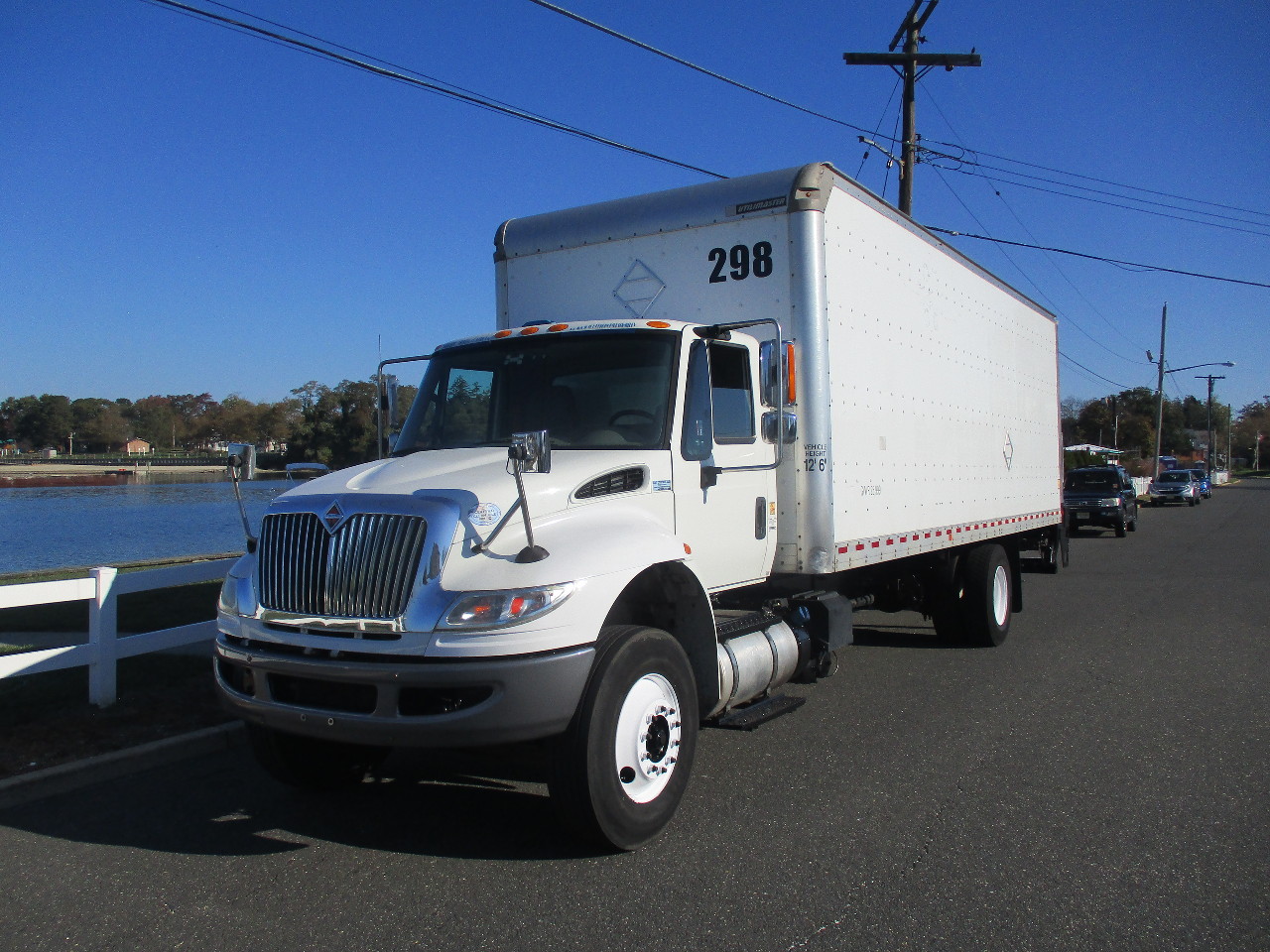 USED 2016 INTERNATIONAL 4300 BOX VAN TRUCK #12603