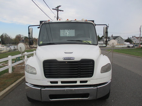 USED 2010 FREIGHTLINER M2 FLATBED TRUCK #12615-3
