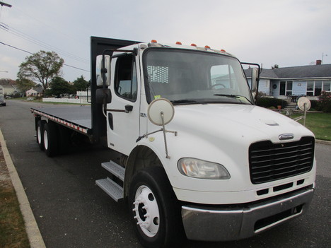 USED 2010 FREIGHTLINER M2 FLATBED TRUCK #12615-5