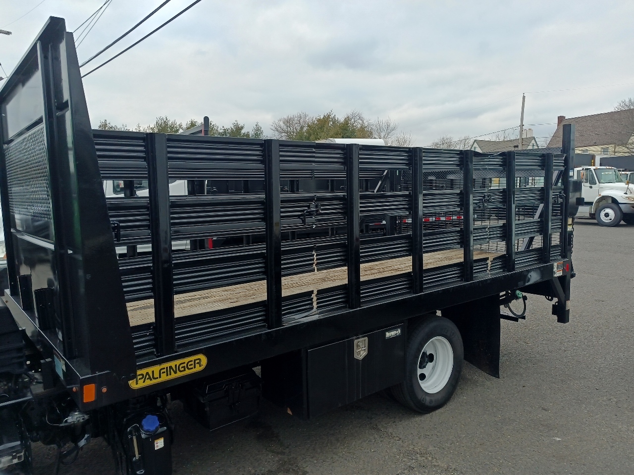 PALFINGER 15 FT FLATBED BODY FOR SALE 12660