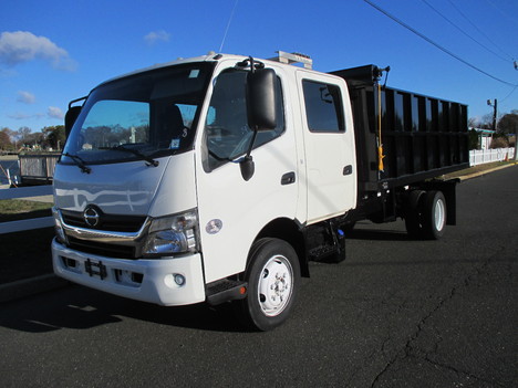 2017 HINO 195 CREW Dump Truck #13027