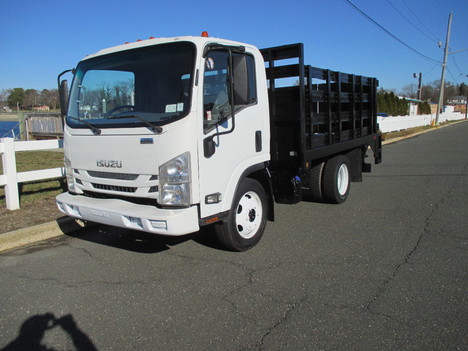 2017 ISUZU NQR Rack Body Truck #13033