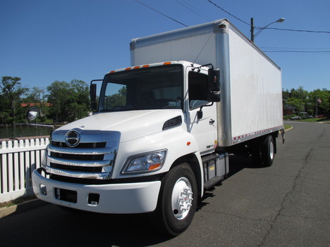 2017 HINO 338 Box Van Truck #13086