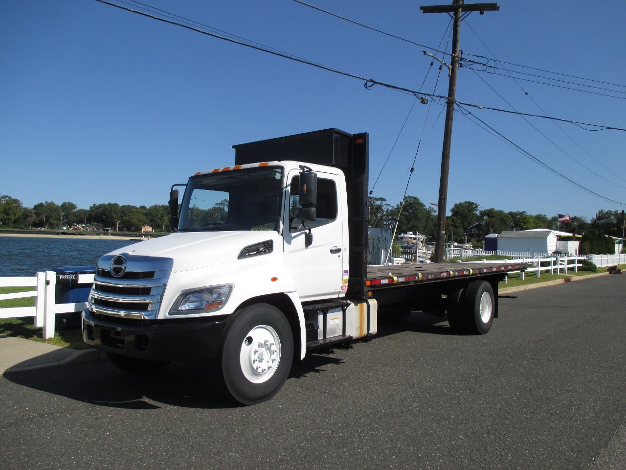 2017 HINO 268 Flatbed Truck #1 2017 HINO 268 Flatbed Truck #1