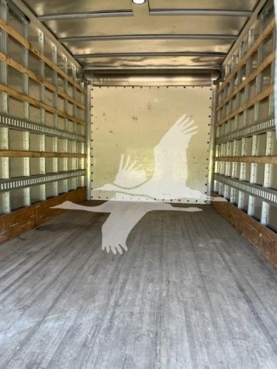 USED 2019 ISUZU NPR HD BOX VAN TRUCK #$vid