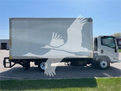 USED 2019 ISUZU NPR HD BOX VAN TRUCK #$vid