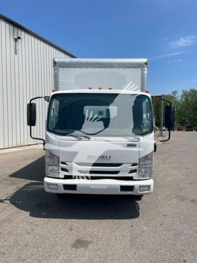 USED 2018 ISUZU NPR HD BOX VAN TRUCK #$vid