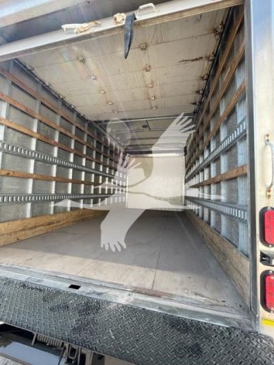USED 2018 ISUZU NPR HD BOX VAN TRUCK #$vid