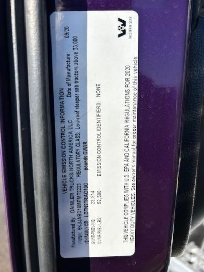 USED 2021 WESTERN STAR 4900EX SLEEPER TRUCK #$vid