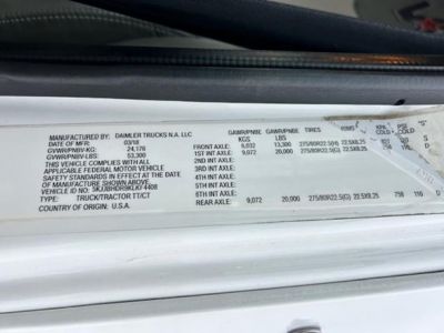 USED 2019 WESTERN STAR 5700XE SLEEPER TRUCK #$vid