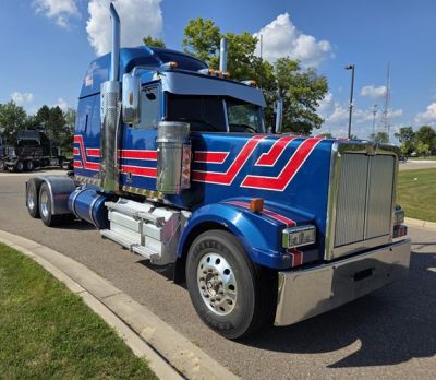 USED 2021 WESTERN STAR 4900EX SLEEPER TRUCK #$vid