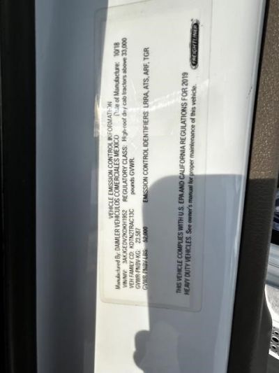 USED 2019 FREIGHTLINER CASCADIA 125 DAYCAB TRUCK #$vid