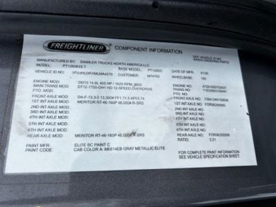 USED 2021 FREIGHTLINER CASCADIA 126 DAYCAB TRUCK #$vid