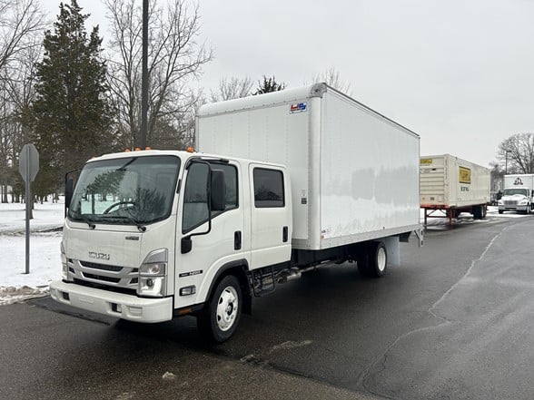 NEW 2026 ISUZU NRR BOX VAN TRUCK #1491 NEW 2026 ISUZU NRR BOX VAN TRUCK #1491
