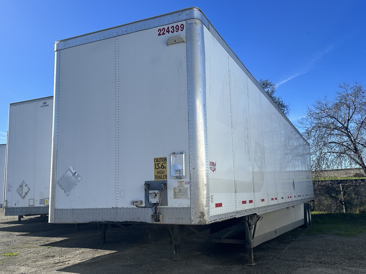 2013 WABASH TRAILER VAN TRAILER FOR SALE 2038
