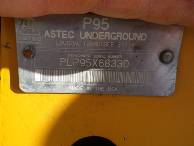 USED2008ASTECP95TRENCHER #2386-4