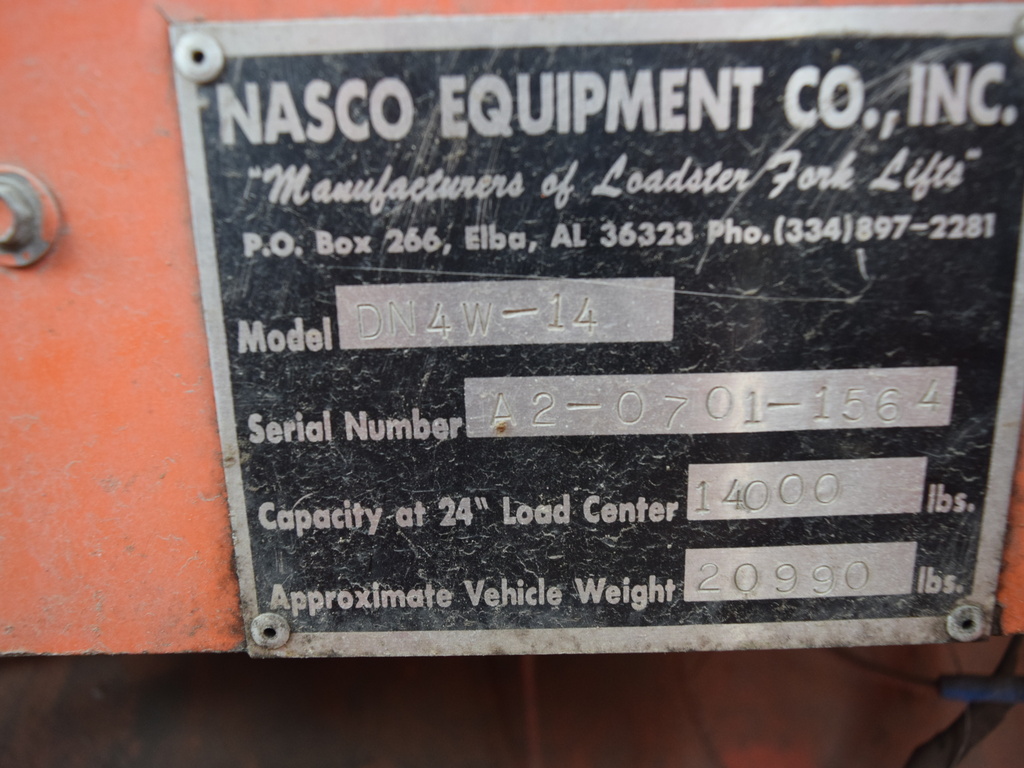 2002 Nasco Dn4w 14 Auto Handler For Sale 2905