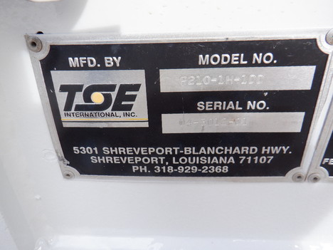 USED 2004 TSE P210-1H-1DD SINGLE DRUM PULLER EQUIPMENT #2952-3