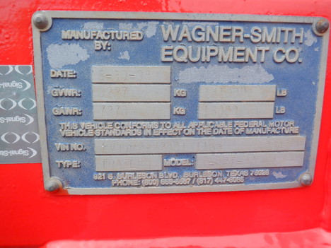 USED 2008 WAGNER-SMITH TDPT90 SINGLE DRUM PULLER EQUIPMENT #3261-2