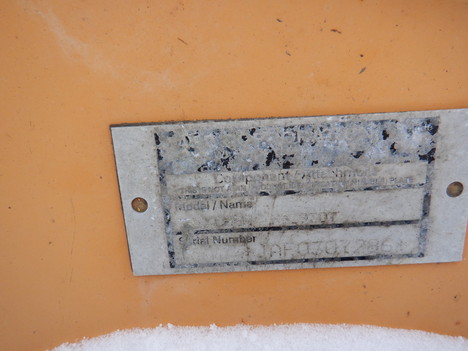 USED0CASEH939307460560TRENCHER #3437-3